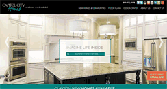 Desktop Screenshot of capitolcity-homes.com